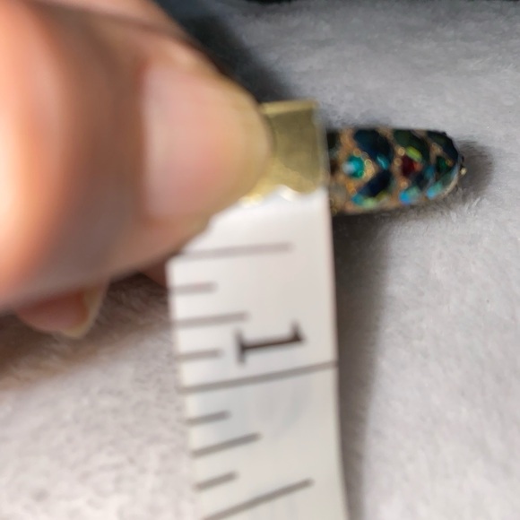 1-bangle multi color and sizes glass stones - Picture 7 of 7